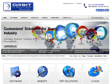 Tablet Screenshot of orbititsolutions.com